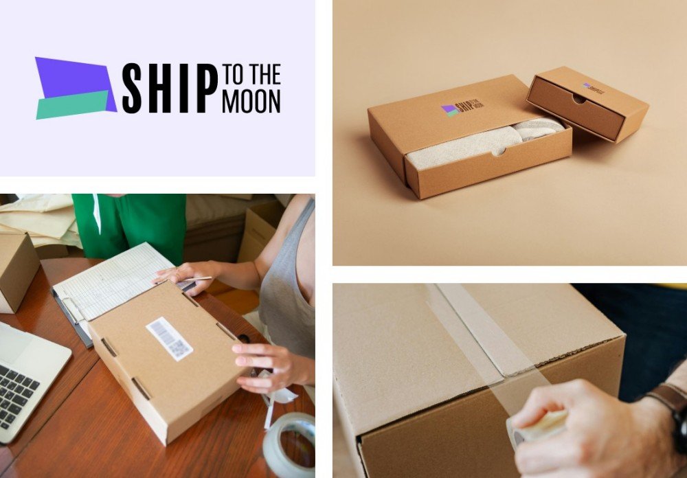 Ship to the moon packaging