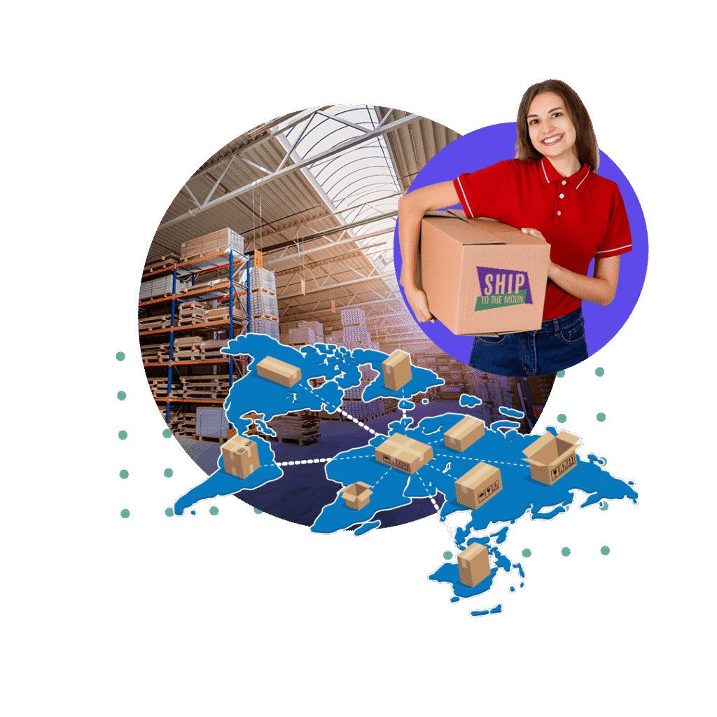 Global Warehouse Network of Ship To The Moon