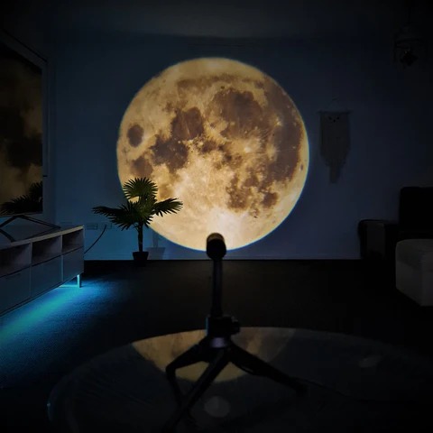 Moon Earth Projection LED Lamp Dropshipping Fulfillment