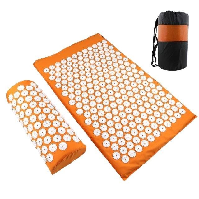 Acupressure Mat & Pillow Set for Pain Relief and Stress Reduction Dropshipping Globally