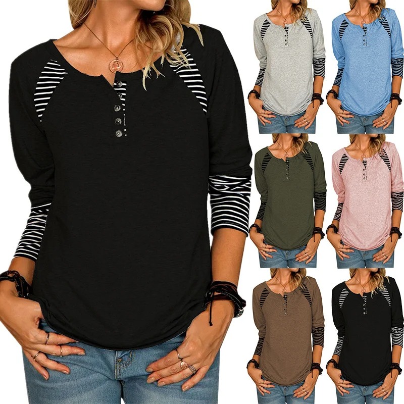 Autumn Sweater – Casual Long Sleeve O-Neck Top 2