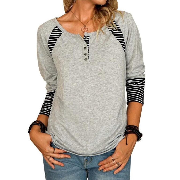 Autumn Sweater – Casual Long Sleeve O-Neck Top 2
