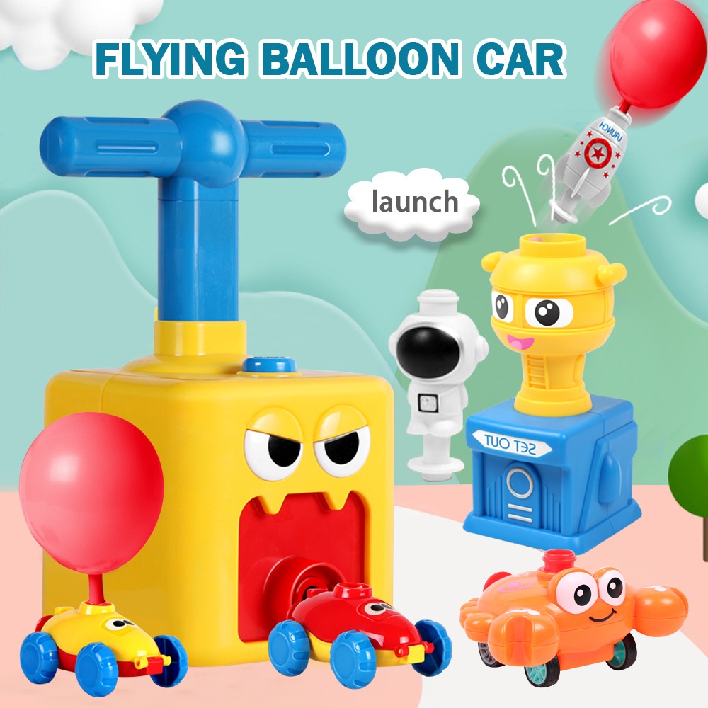 Balloon Powered Car Toy – Aerodynamics STEM Experiment