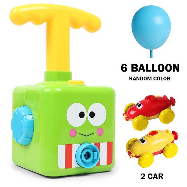Balloon Powered Car Toy – Aerodynamics STEM Experiment