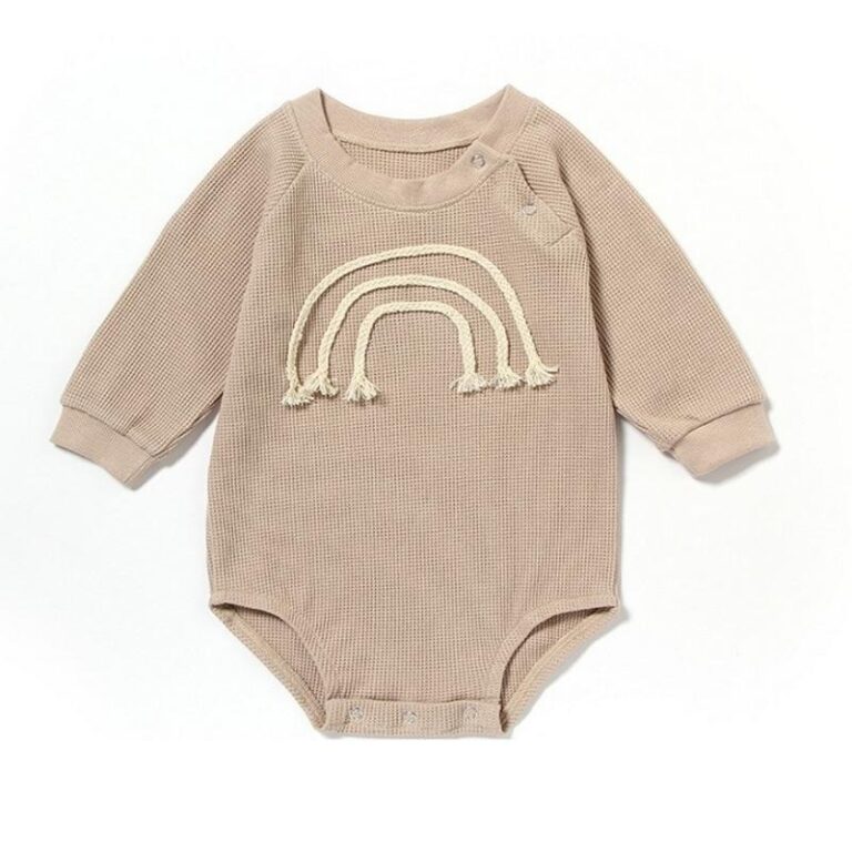 Cotton Sweatshirt Baby Romper