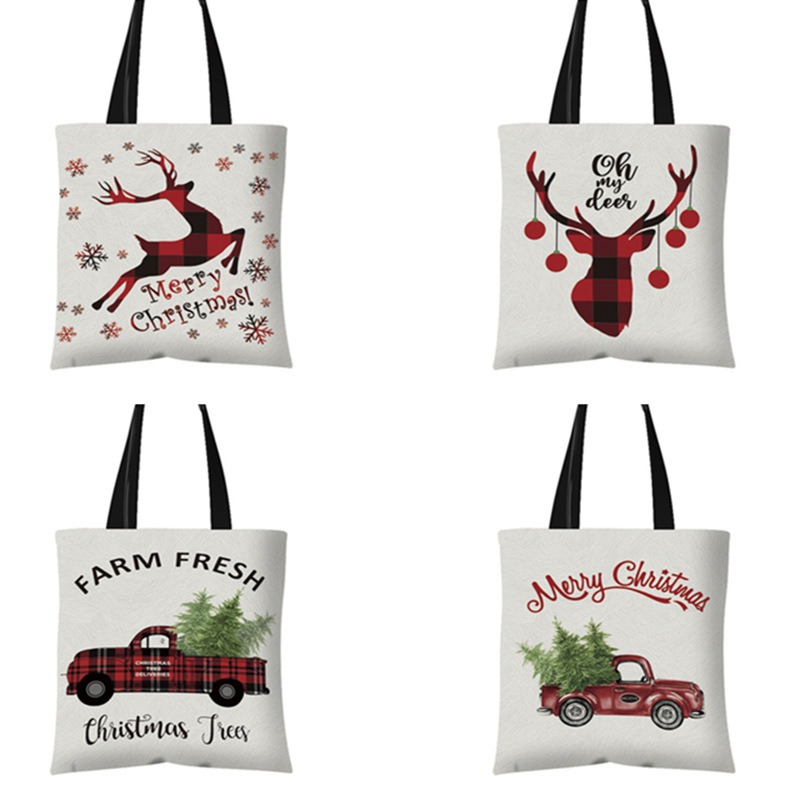 Custom Canvas Tote Bag Reusable Shopping Bag POD Dropshipping