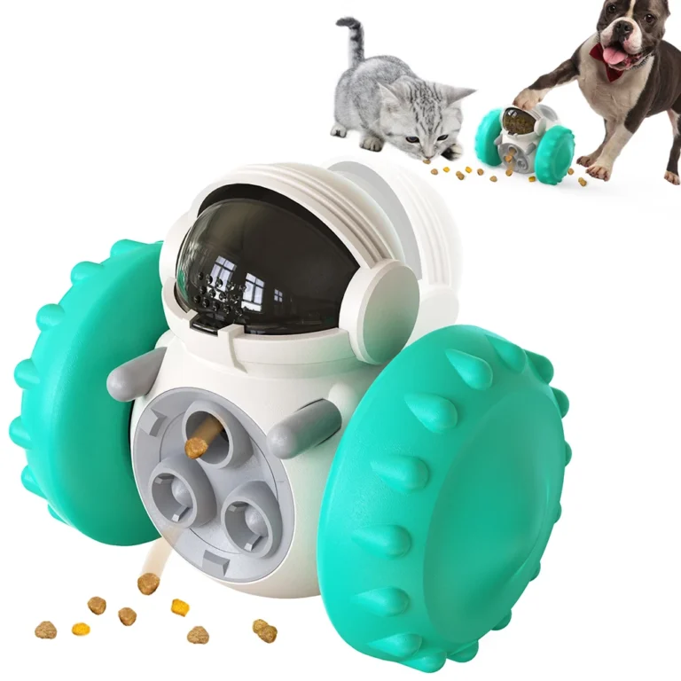Dog Cat Balance Car Slow Feeder Toy