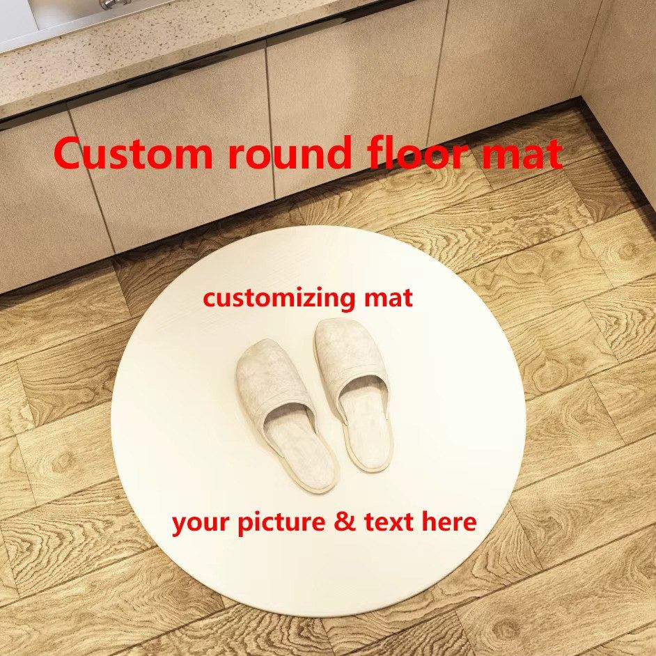 Custom Round Doormat POD Dropshipping