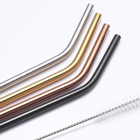 Stainless Steel Straw Set