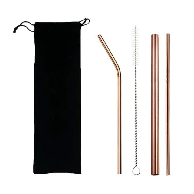 Stainless Steel Straw Set