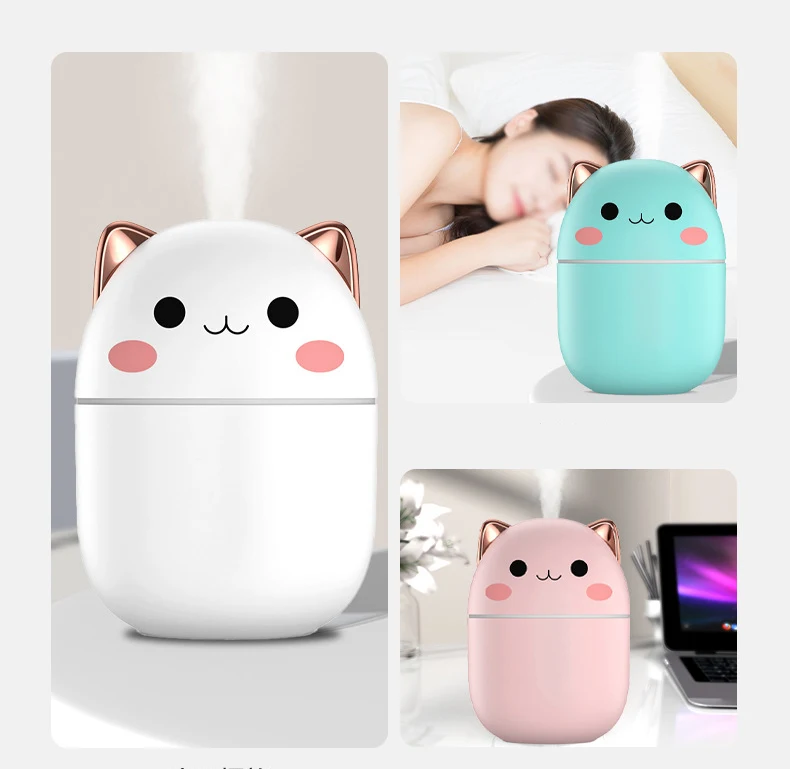 200ml Cute Kawaii Air Humidifier