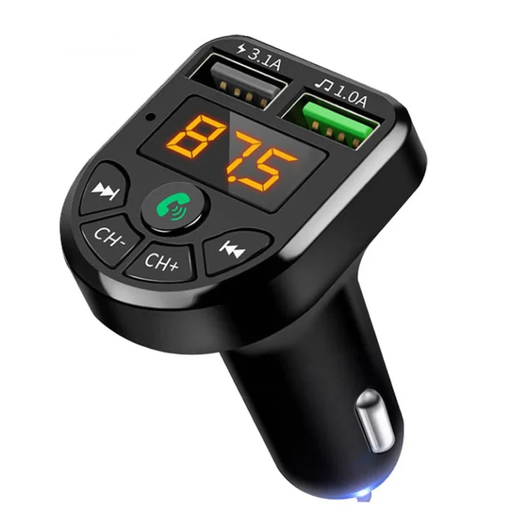 All-in-one Car Bluetooth 5.0 FM Transmitter