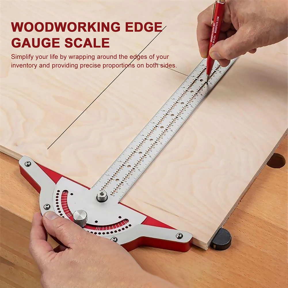 T-Type Woodworkers Edge Rule