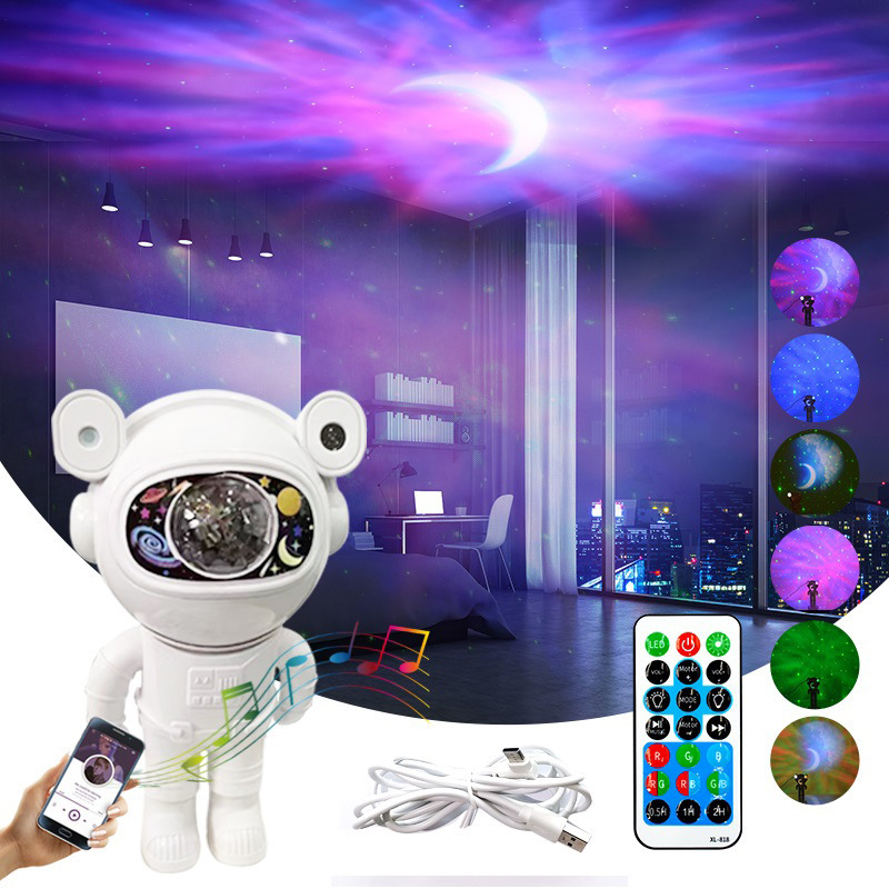 Bluetooth Astronaut Star Projector