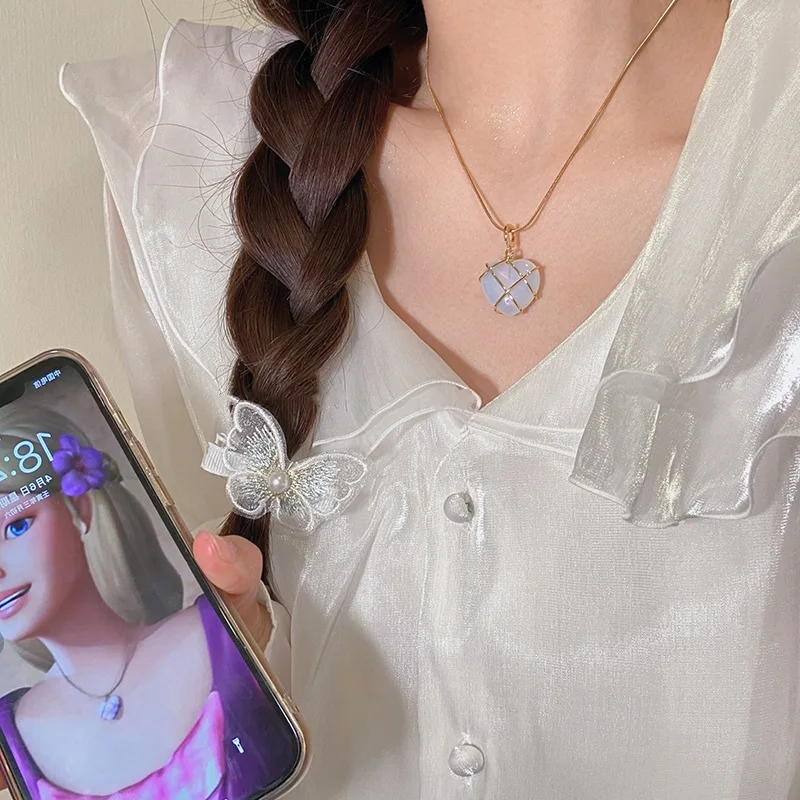 Diamond Castle Heart Necklace