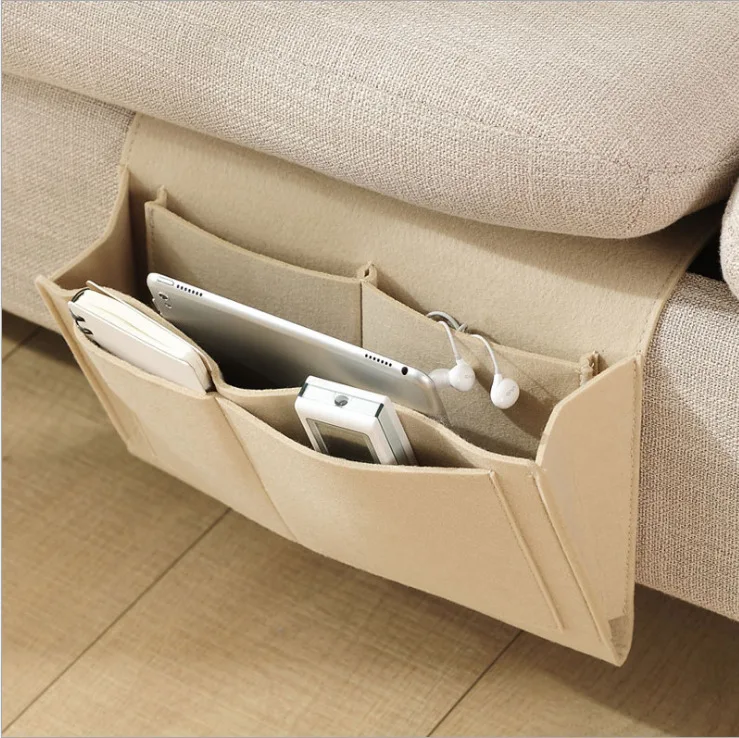 Felt Bedside Storage Organizer