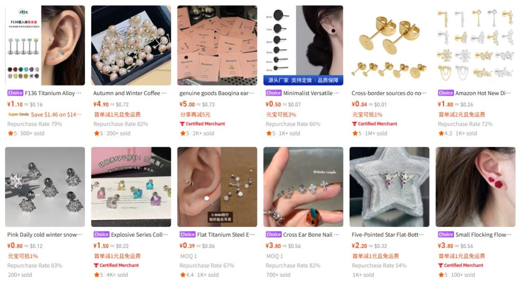 Flat Back Earrings-Find Top Dropshipping Niches