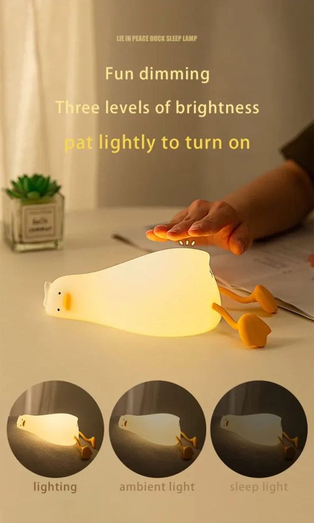 Lie In Peace Duck Sleep Lamp