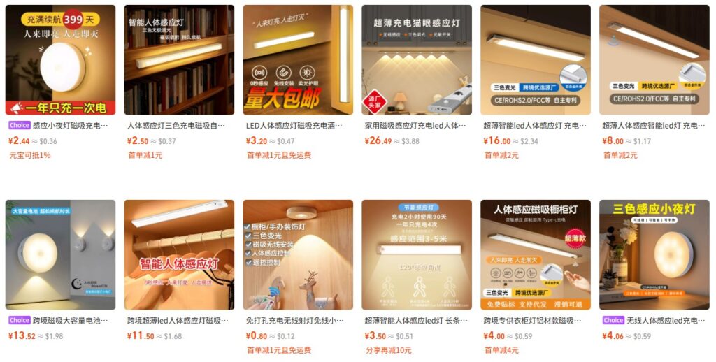 Magnetic Motion Sensor Light-Find Top Dropshipping Niches