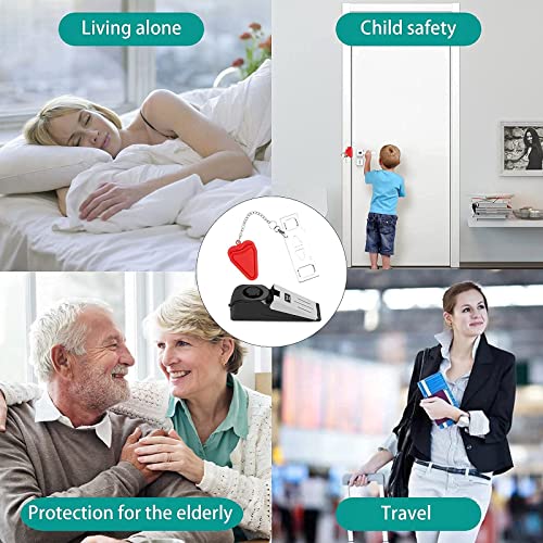 Portable Door Lock & Alarm Kit