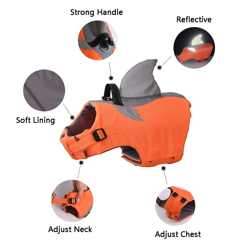 Shark Dog Life Jacket