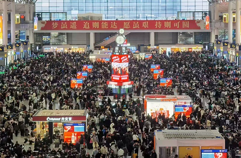 Spring Festival Travel Rush