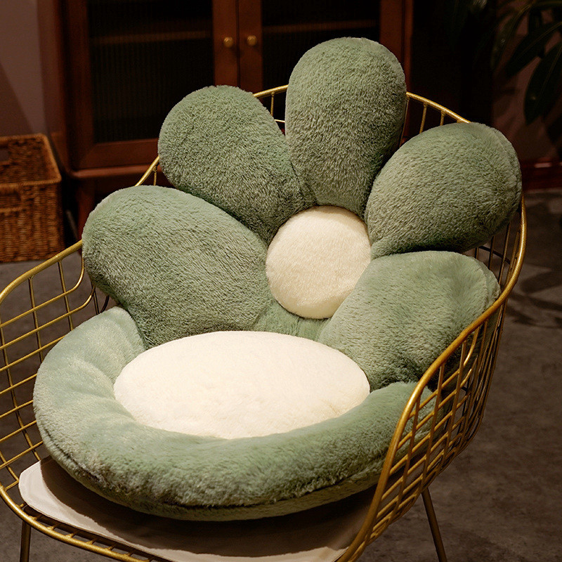 Sunflower One-Piece Plush Chair Cushion