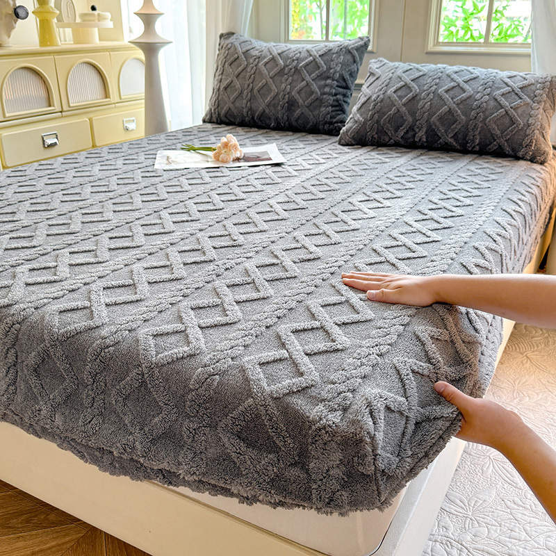 Winter Warm Milk Fleece Bedspread Dropshipping