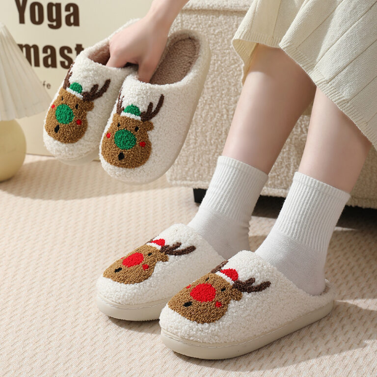 Christmas Plush Slippers