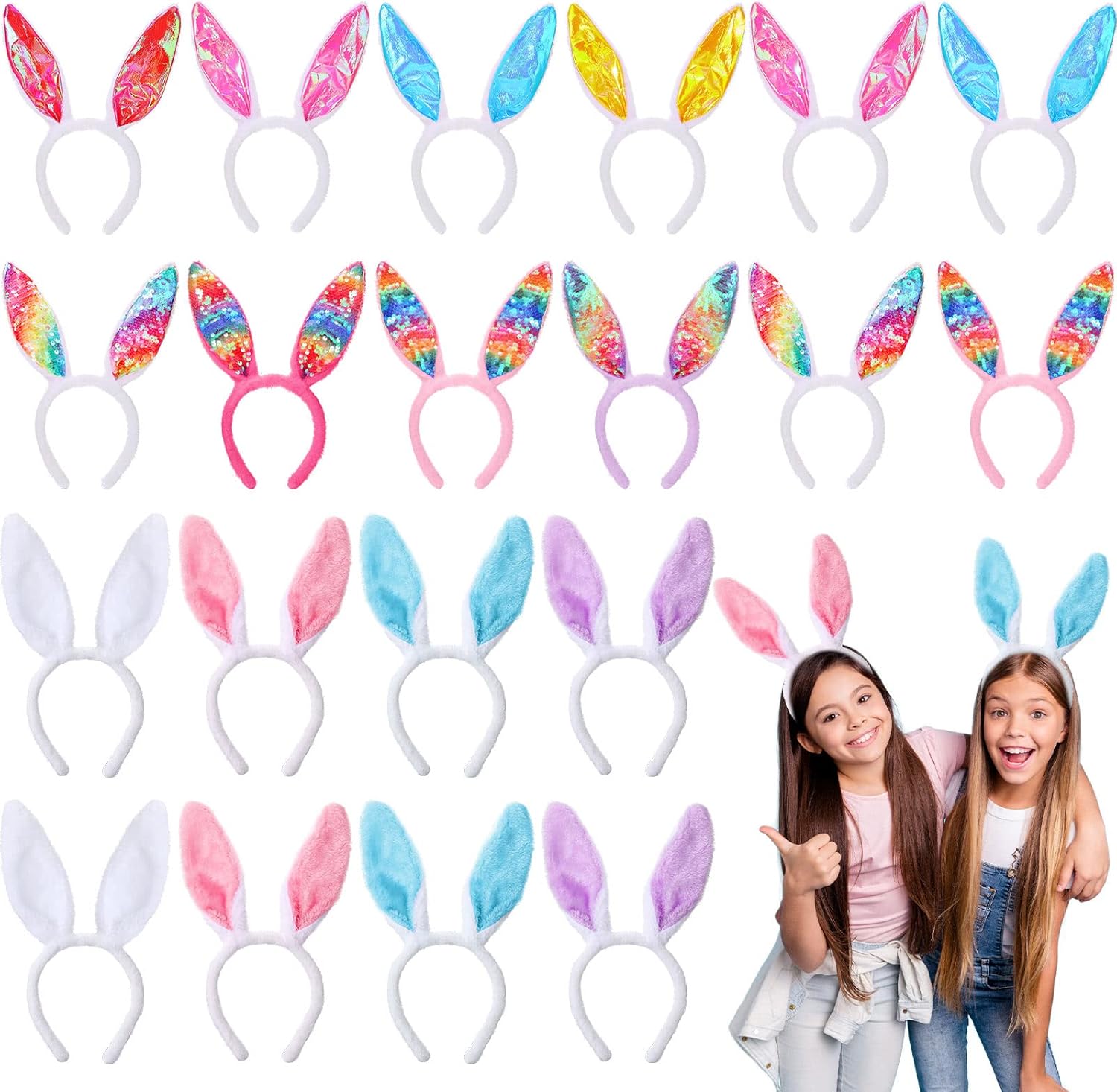 Easter Bunny Ears Plush
