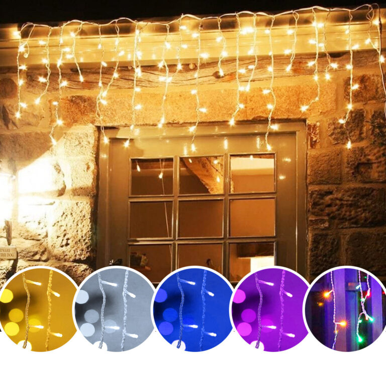 LED Icicle Strip Lights