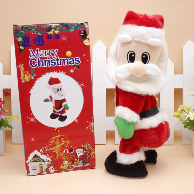 Musical Twerking Santa Claus Animated Dancing Christmas Toy
