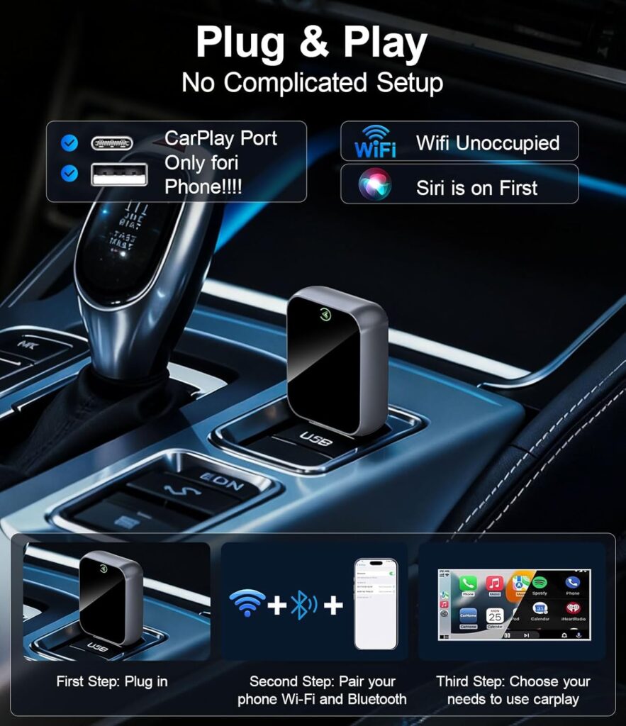 Wireless CarPlay Adapter Best Car Accessories for Dropshipping