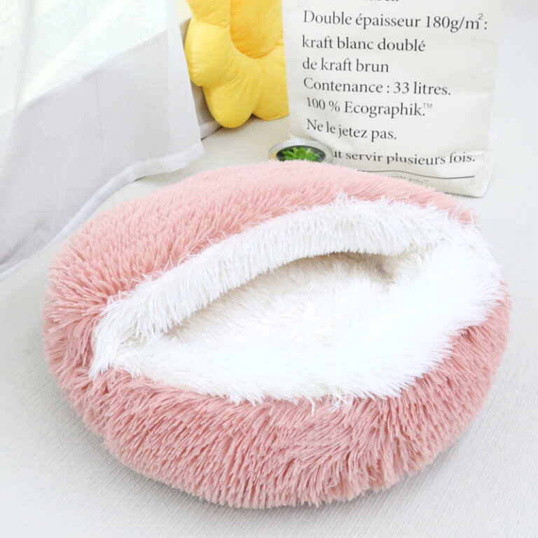 Cat Cave Bed Pink