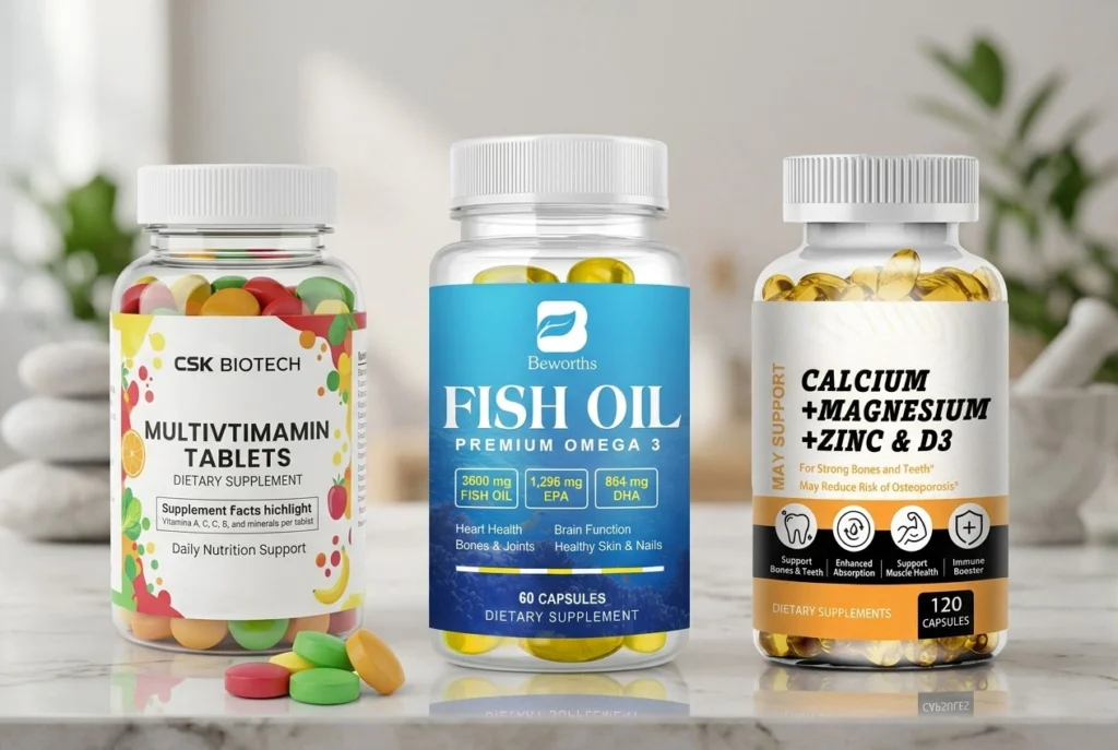 Medicines Supplements Dropshipping for the USA​ Daily Wellness Essential Supplements