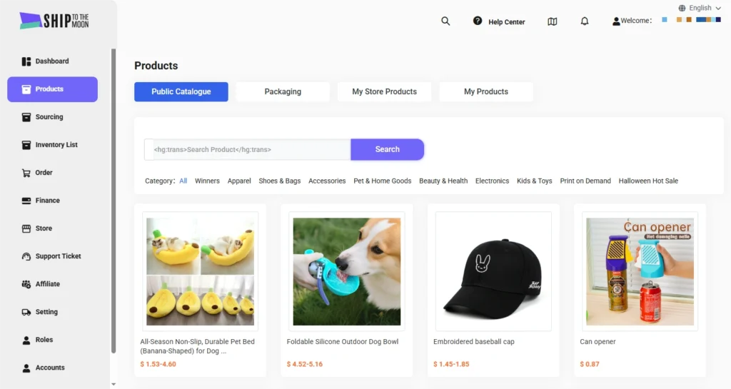 Ship To The Moon Dashboard - Zendrop Alternative: Ship To The Moon vs Zendrop (2026)