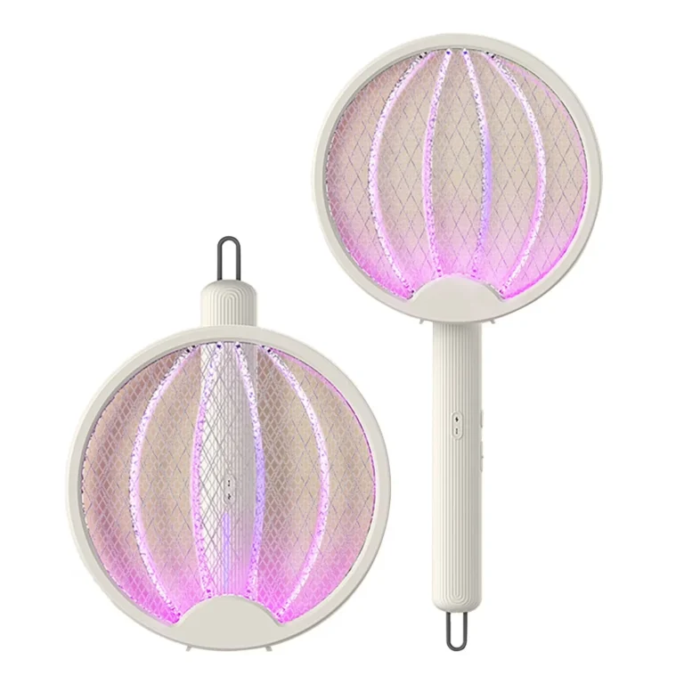 4-in-1 Folding Electric Mosquito Swatter & Wall Trap