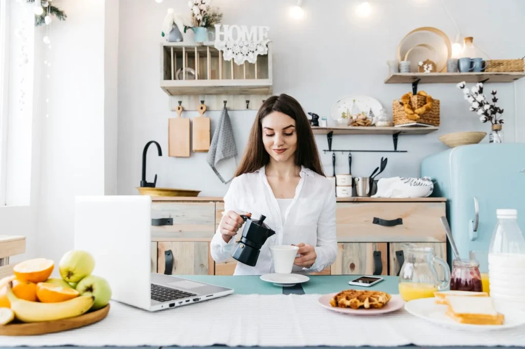 Home Kitchen Café Setup - 