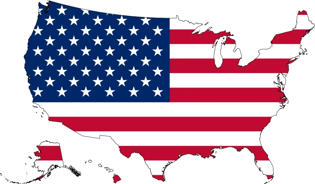 USA Flag Map1 compressed