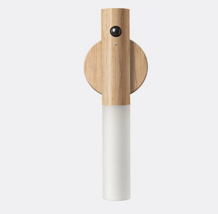 Wooden Motion Sensor LED Night Light