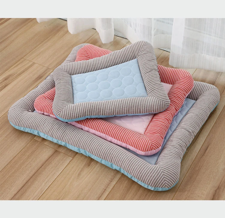 Ice Silk Summer Pet Cool Sleeping Mat for Small & Medium Dogs Cats