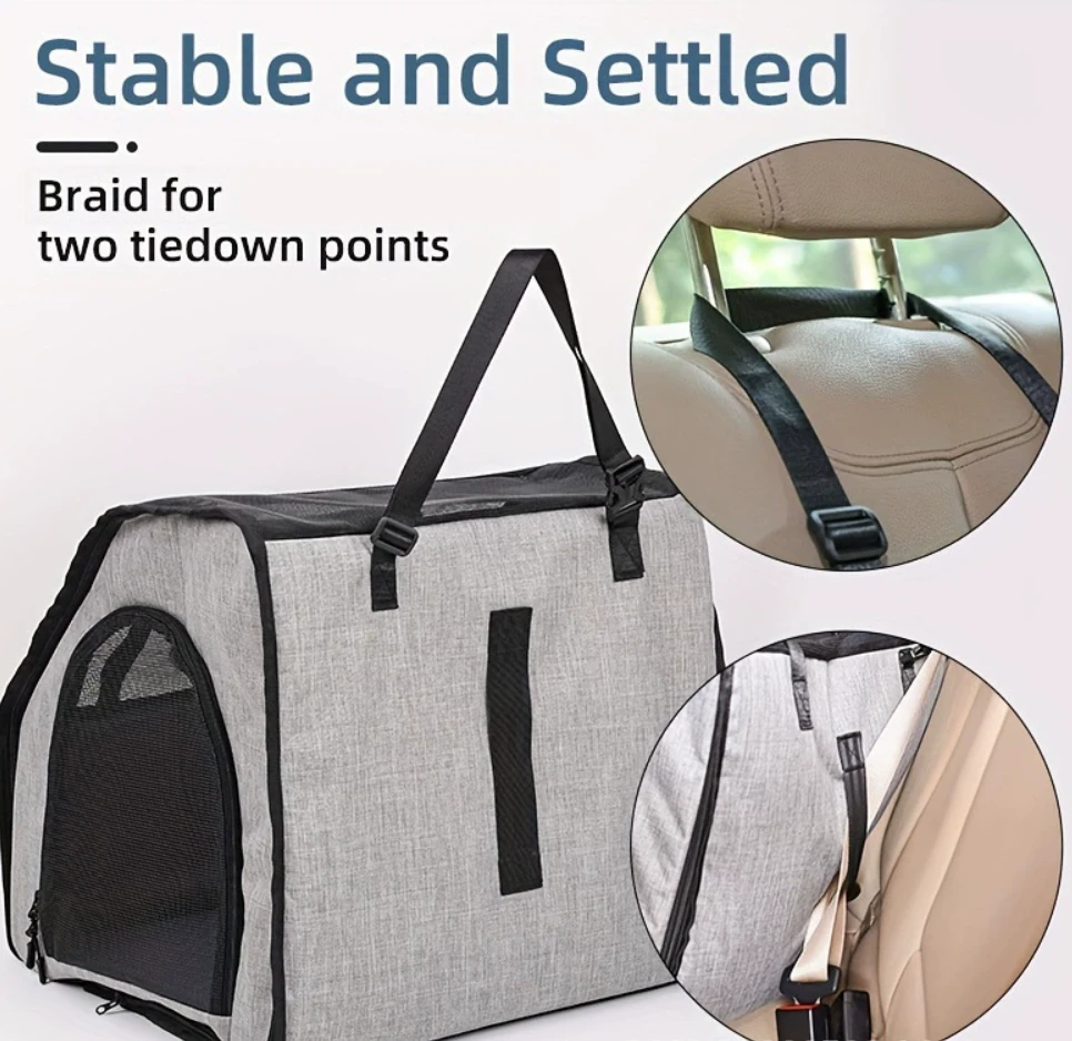 Portable Collapsible Pet Carrier