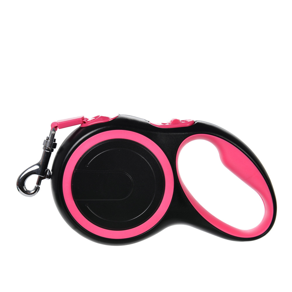 Retractable Double Dog Leash with LED Flashlight