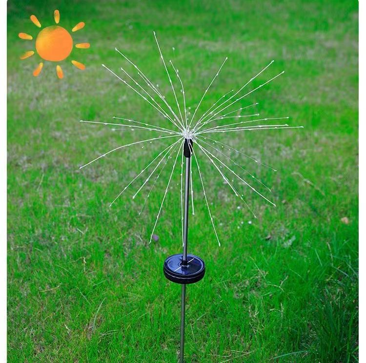 Solar Fireworks Dandelion Garden Lights