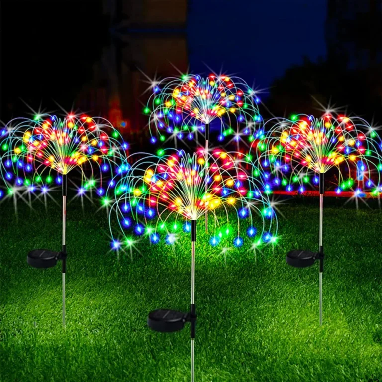 Solar Fireworks Dandelion Garden Lights