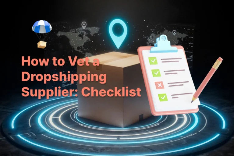 How to Vet a Dropshipping Supplier Before You Commit A Complete Checklist for 2026