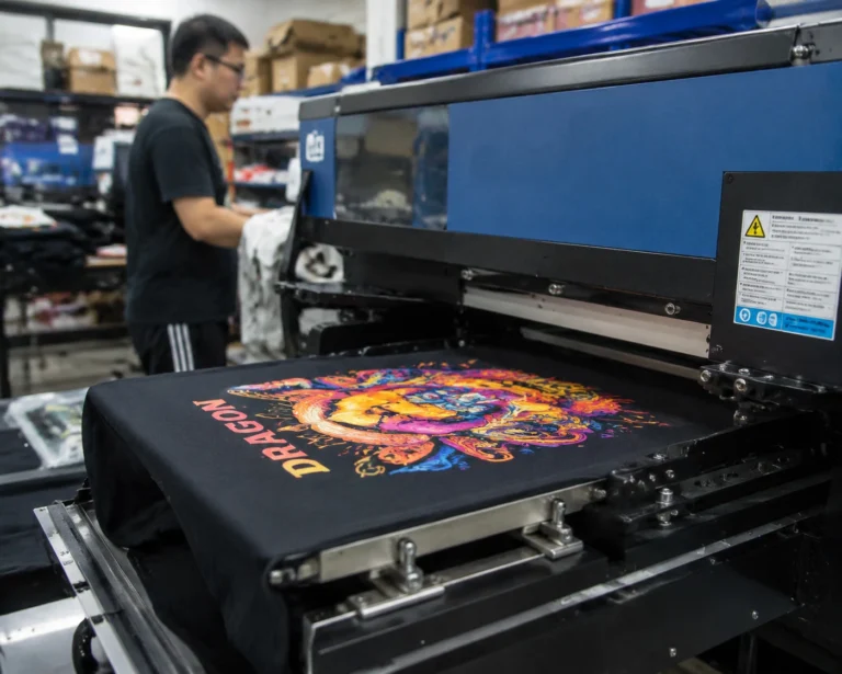 Print on Demand Factory T-shirt printing